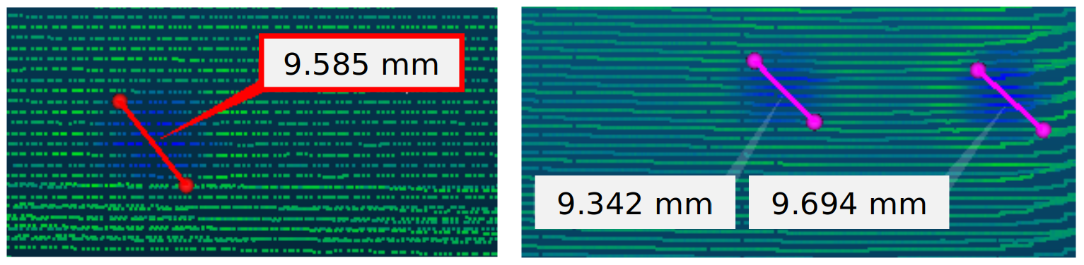 Defects E and F as Detected