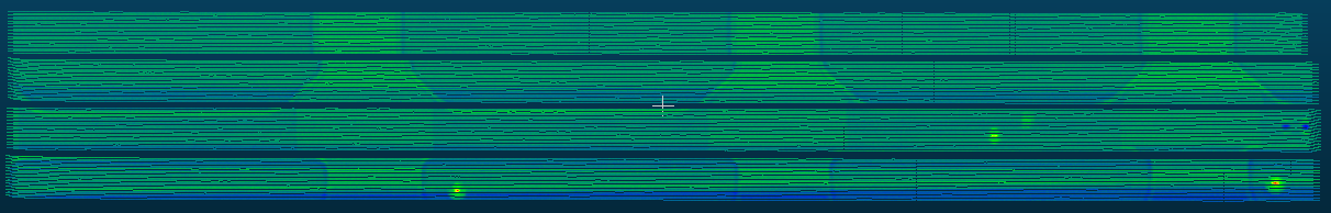 Eddy Current Transversal Firing Reconstruction
